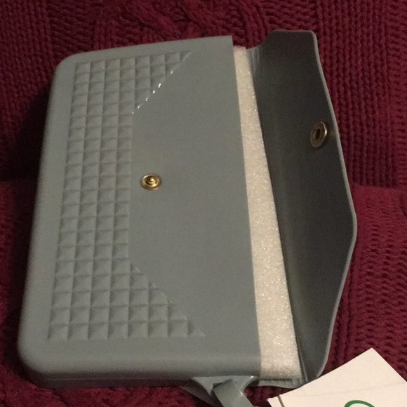 Grey Studded Jelly wristlet - Picture 4 of 4